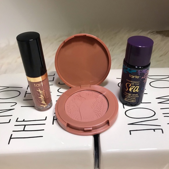 New!Tarte Blush,Rainforest of the Sea & Matte Lip - Picture 2 of 8